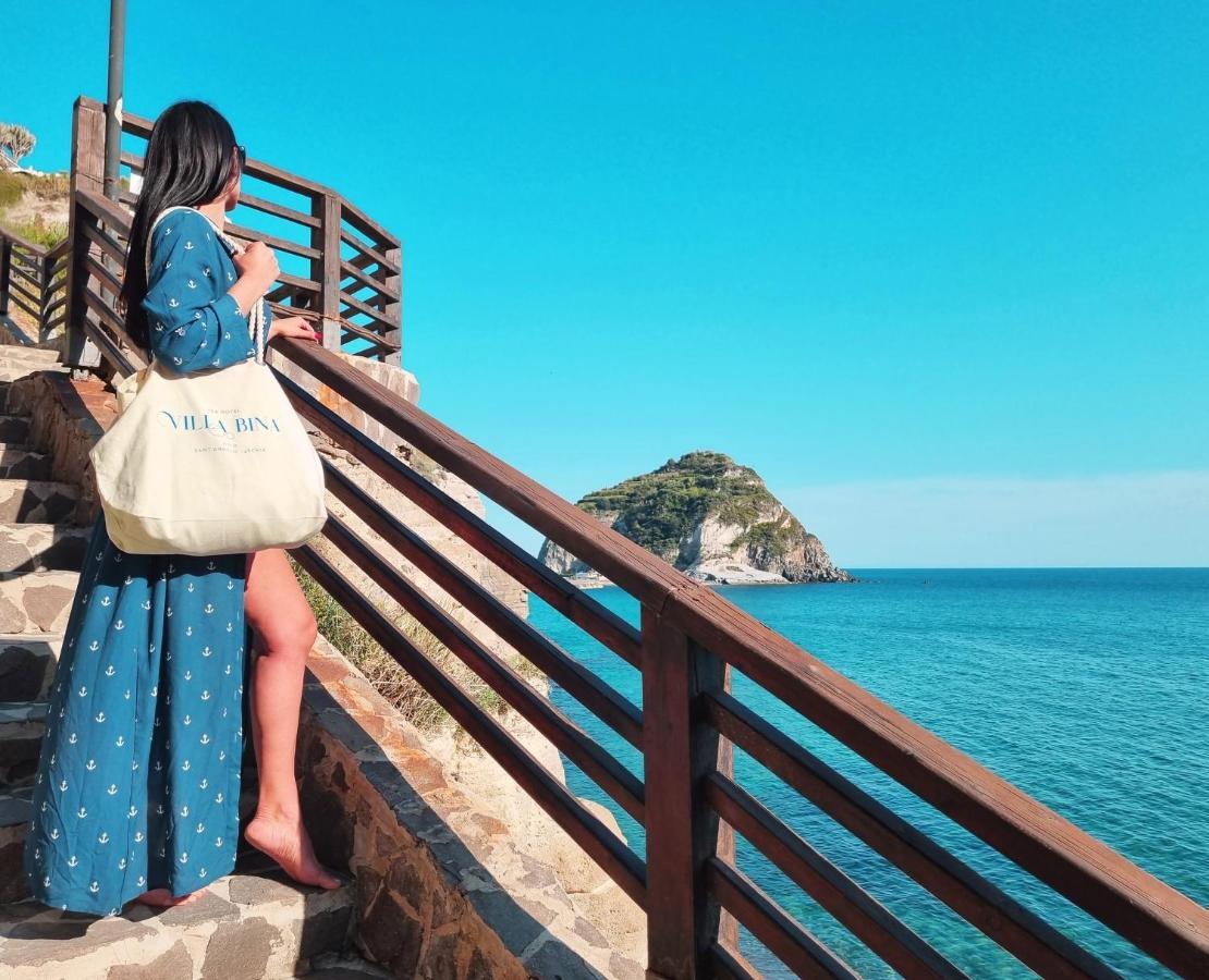 Villa Bina Sea Hotel Sant'Angelo  エクステリア 写真