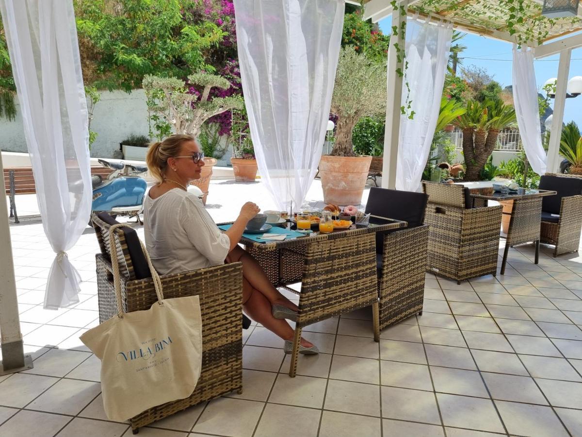 Villa Bina Sea Hotel Sant'Angelo  エクステリア 写真
