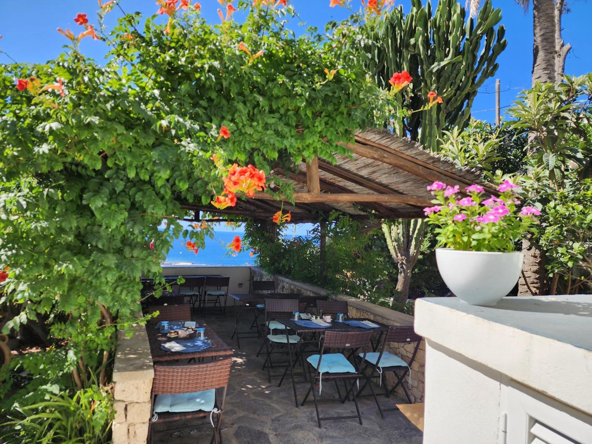 Villa Bina Sea Hotel Sant'Angelo  エクステリア 写真